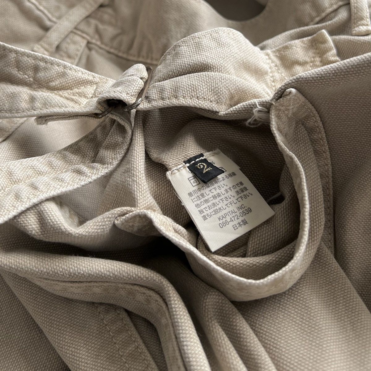 Kapital × Kapital Kountry VINTAGE KAPITAL BUCKLE BACK CANVAS PANTS Size US 30 / EU 46 - 10 Thumbnail