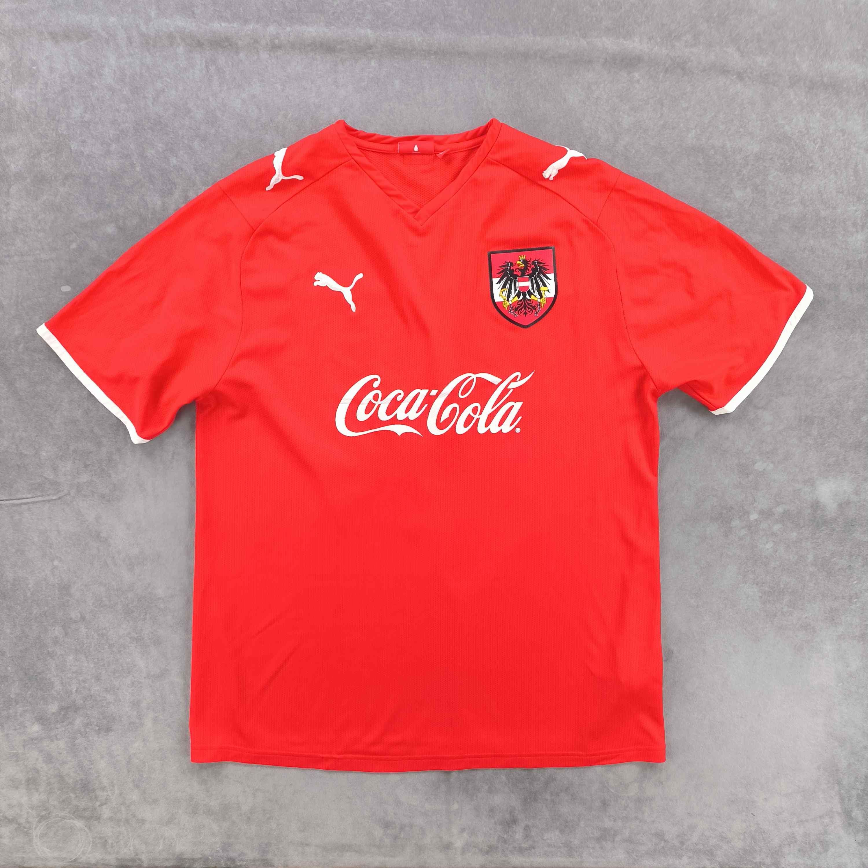 Puma Austria 2008-10 Puma home #12 football jersey shirt size L Size US L / EU 52-54 / 3 - 1 Thumbnail