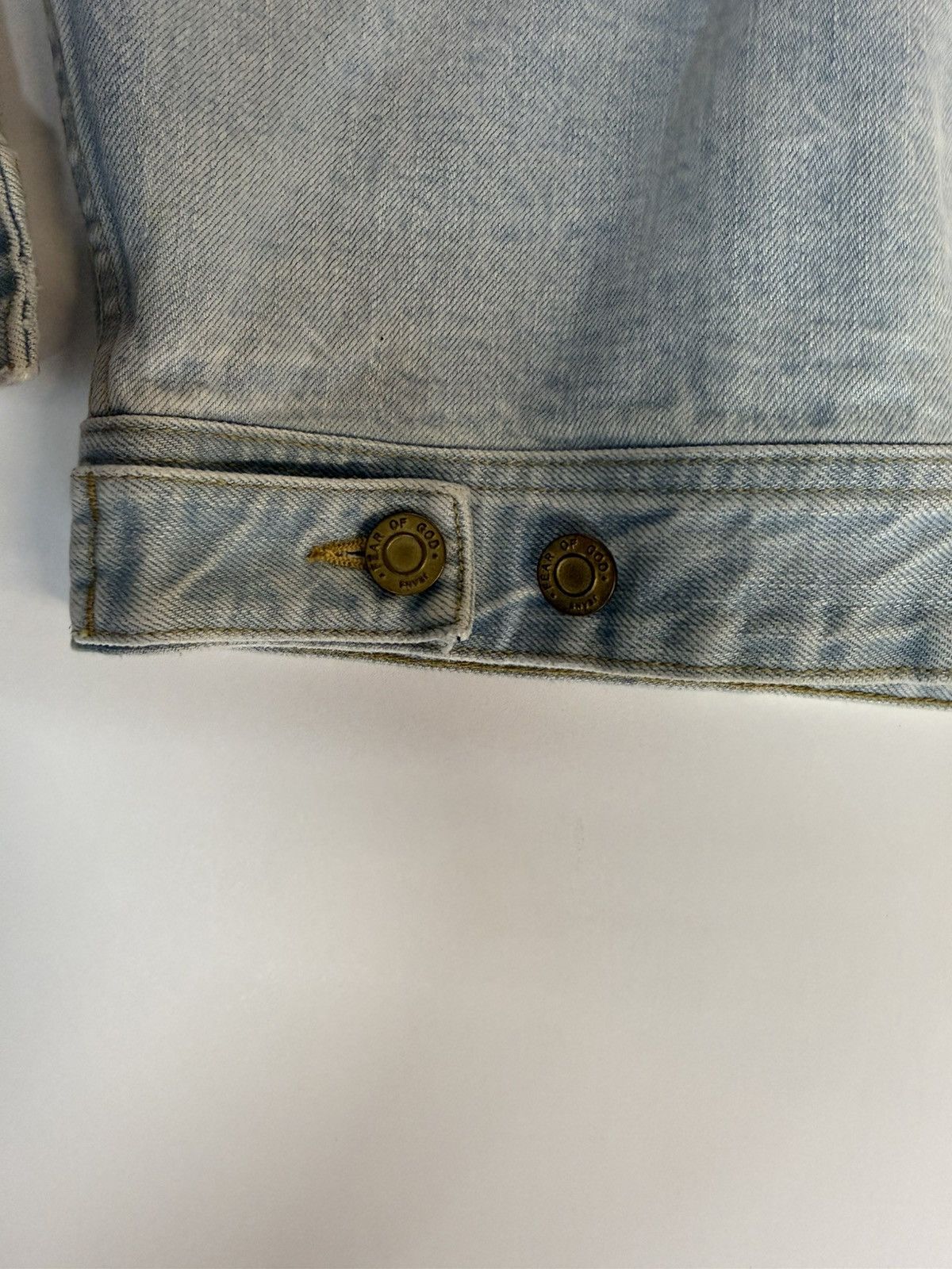 Fear of God Fear of God Eternal Collection Denim Jacket-Lt. Vintage Wash Size US XL / EU 56 / 4 - 12 Thumbnail
