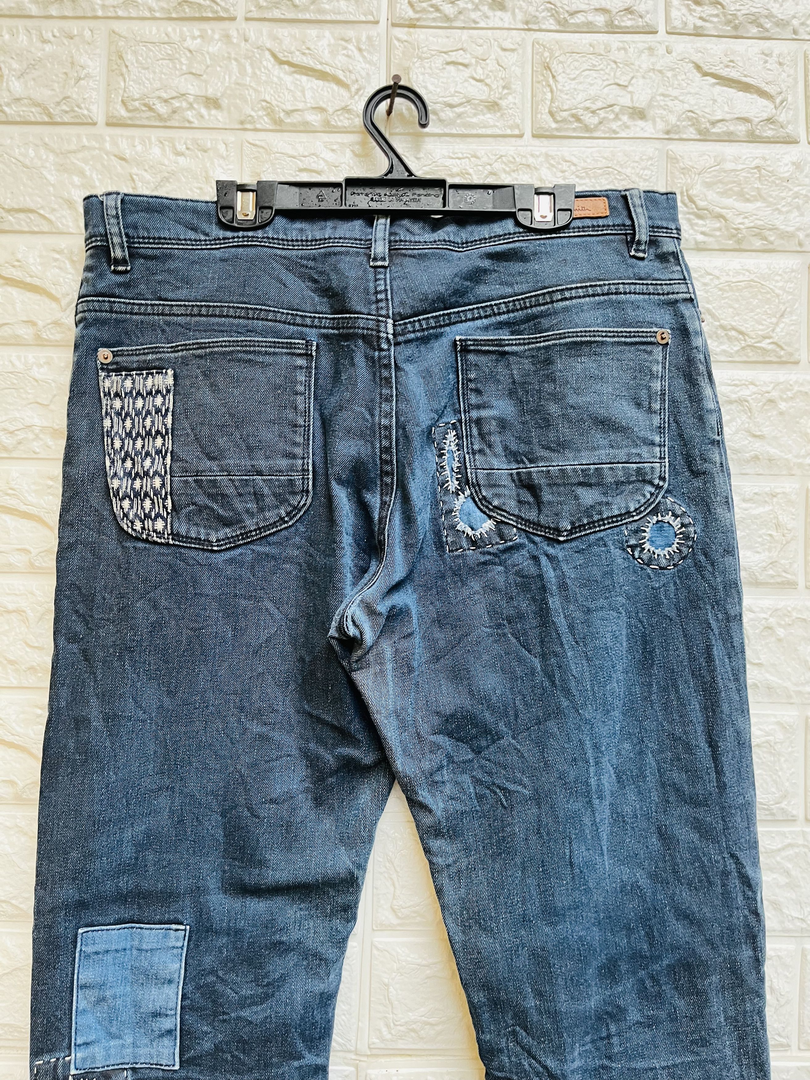 Paul Smith × Vintage Vintage Paul Smith Distressed Designer Fashion Style Size US 32 / EU 48 - 5 Thumbnail