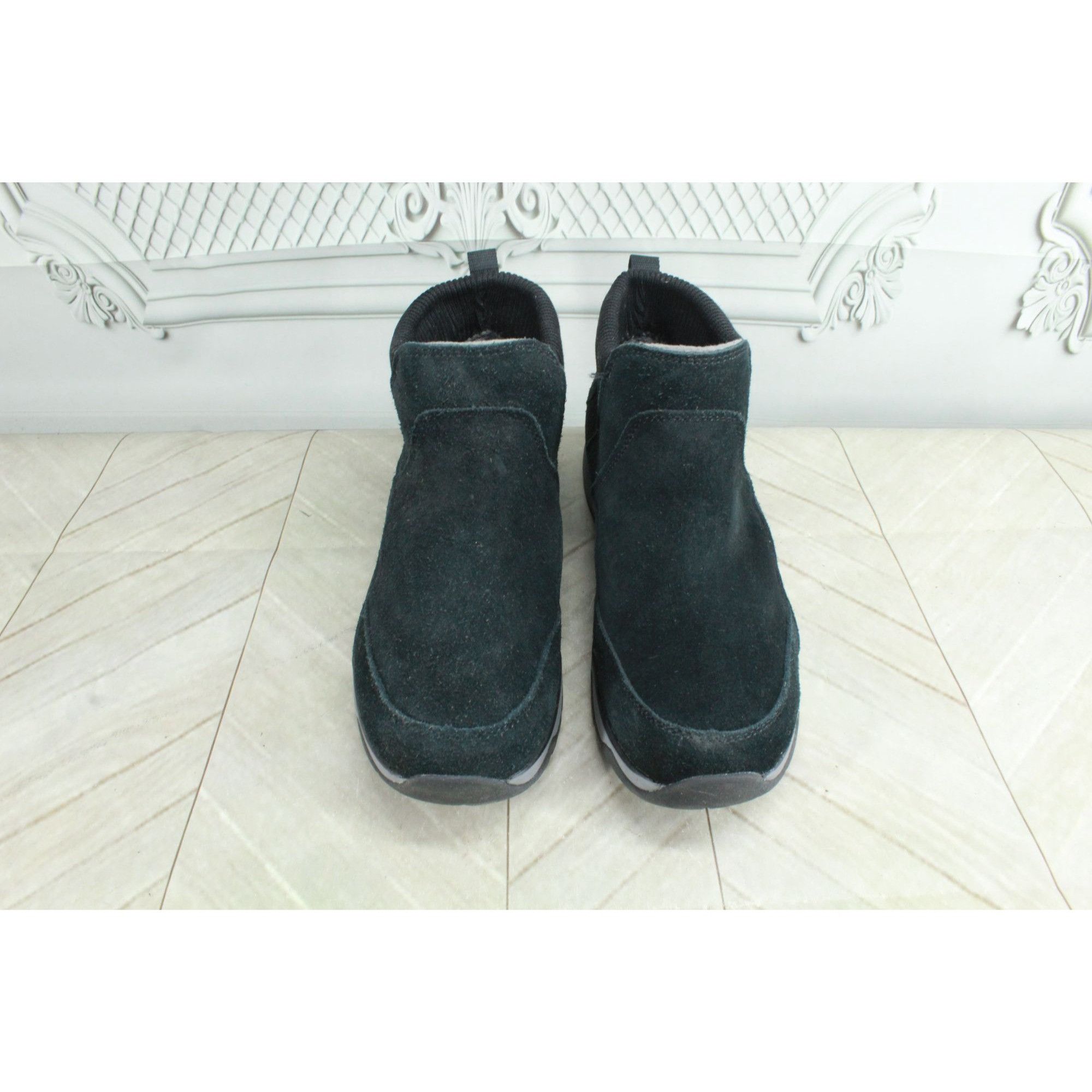 L.L. Bean LL Bean Black Suede Pull On Waterproof Insulated Ankle Boots Size US 7.5 / IT 37.5 - 5 Thumbnail