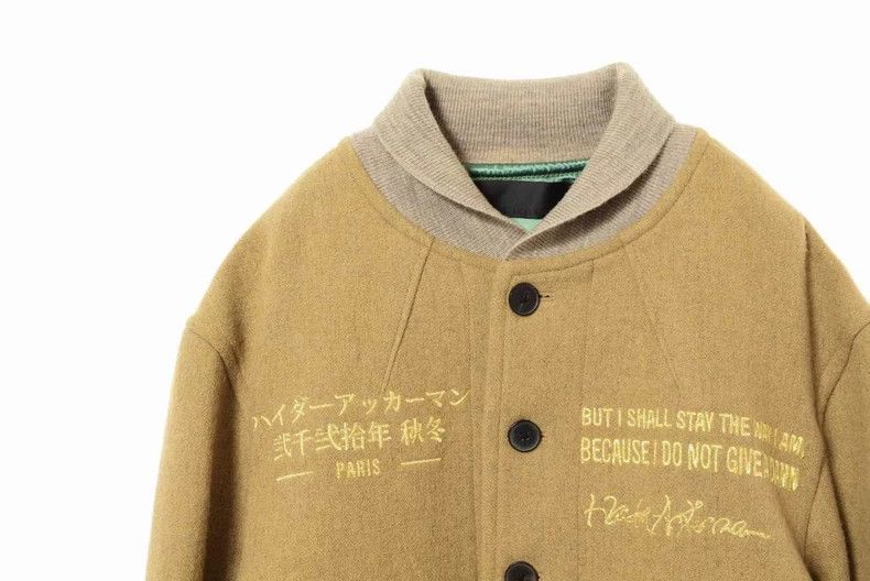 Haider Ackermann Haider Ackermann size48 Embroidered aviator jacket Size US M / EU 48-50 / 2 - 3 Thumbnail