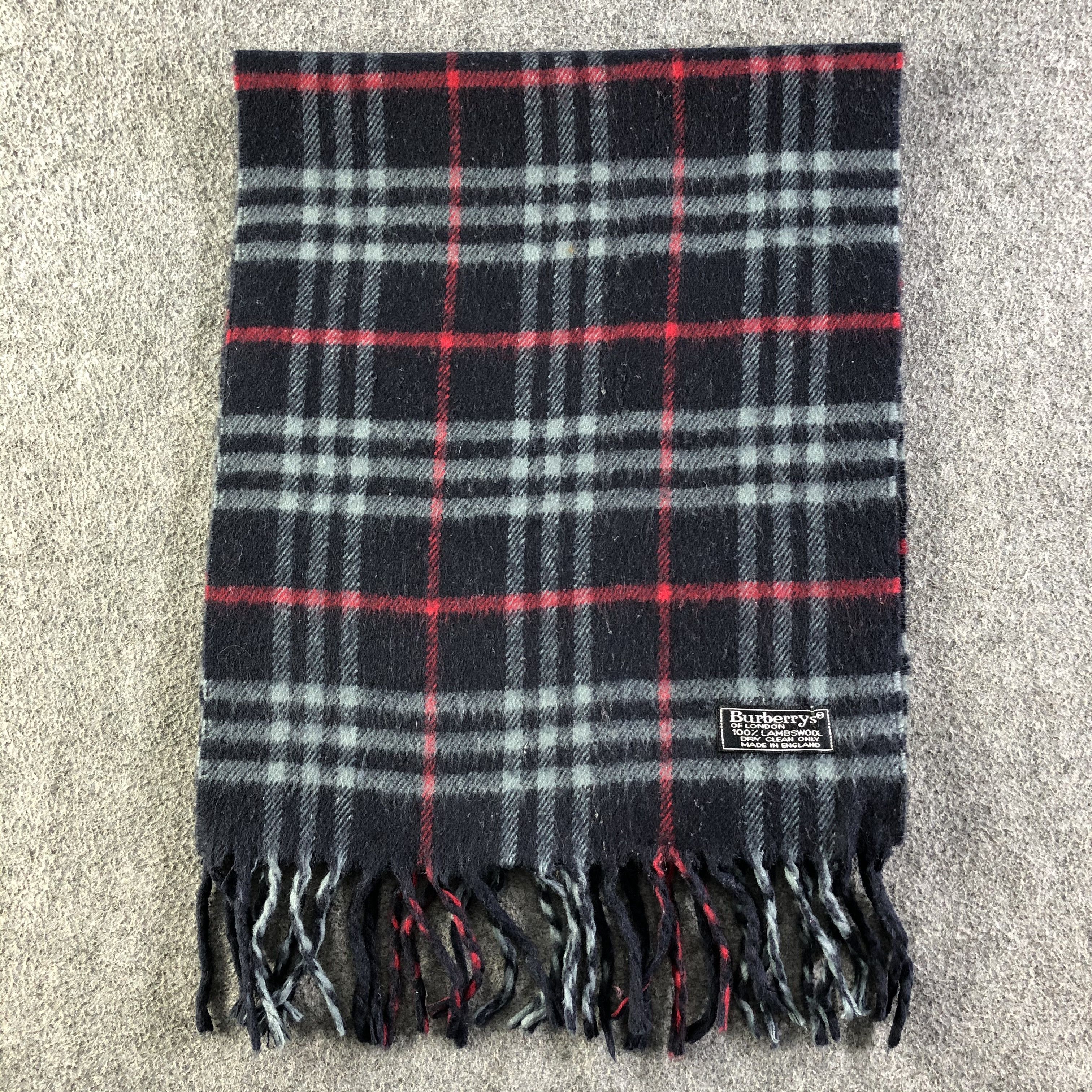 Burberry Burberry Wool Scarf / Muffler / Neckwear P594 Size ONE SIZE - 3 Thumbnail