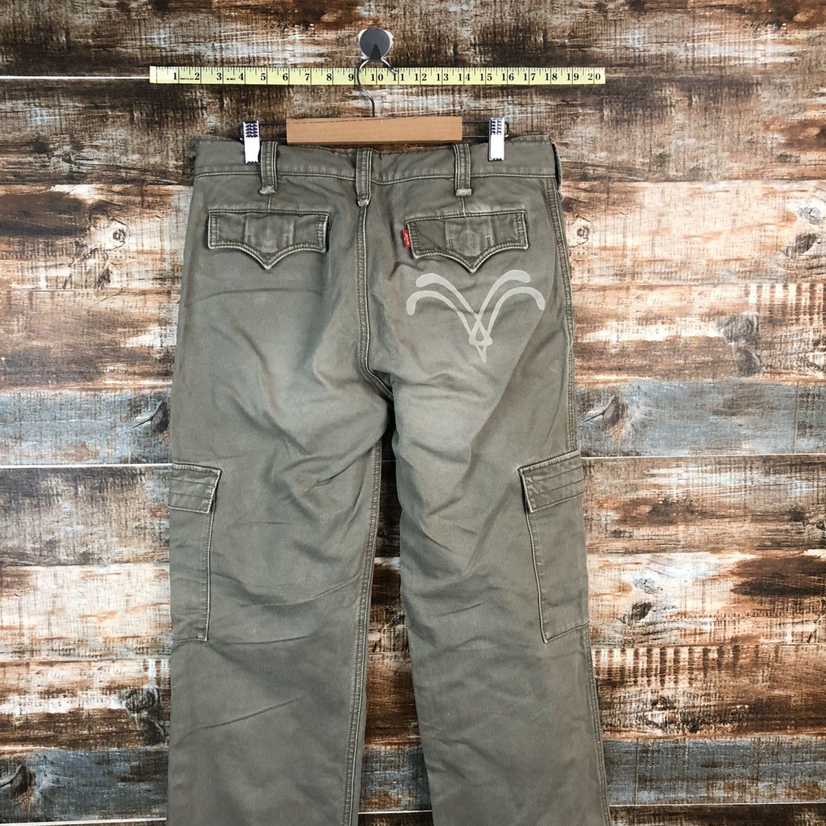Levi's Levis military tactical Green Cargo Multipocket Pants #A2439 Size US 32 / EU 48 - 16 Thumbnail