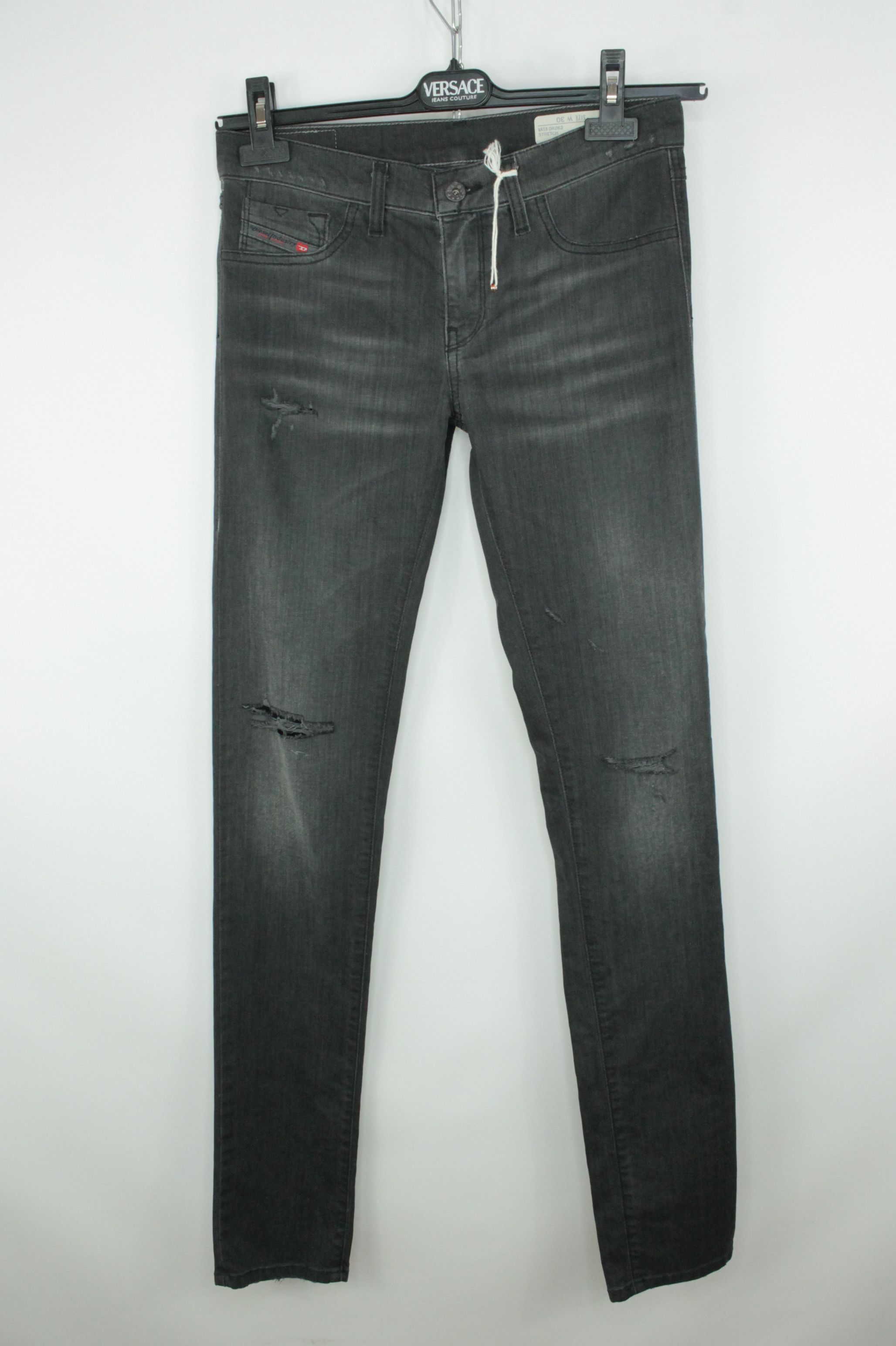 Diesel Diesel Women's Livier Super Slim Jeggings Low Waist Jeans Size 30" / US 8 / IT 44 - 1 Thumbnail