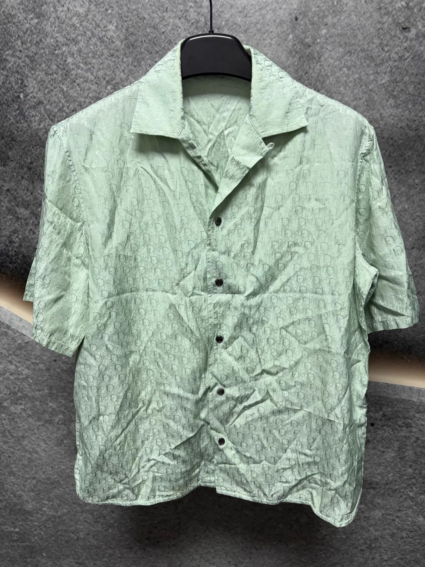Dior Dior SS25 Men's Short Sleeve Shirt 39 New Unworn Size US M / EU 48-50 / 2 - 1 Thumbnail