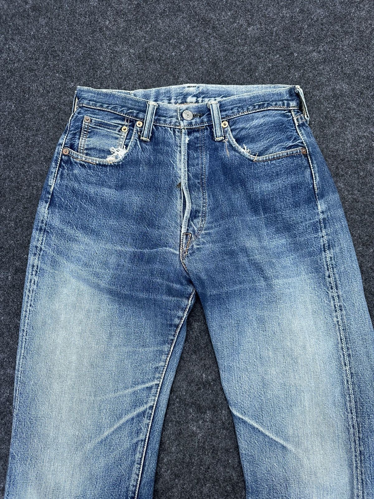 Hysteric Glamour 80s Vintage Fortune & Co Hidden Rivet Washed Denim W28 D11 Size US 28 / EU 44 - 2 Thumbnail