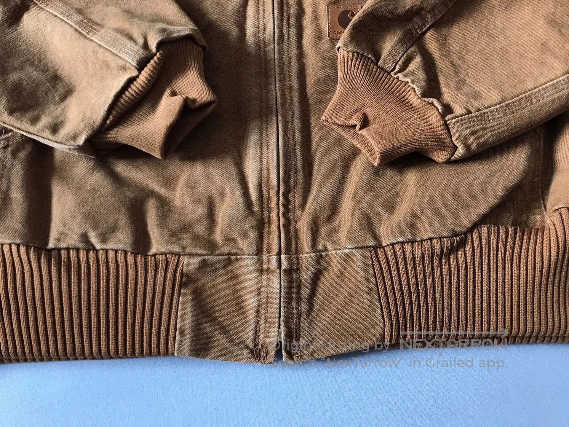 Carhartt Carhartt J130 Brown Hooded Work Jacket. Size US XL / EU 56 / 4 - 5 Thumbnail