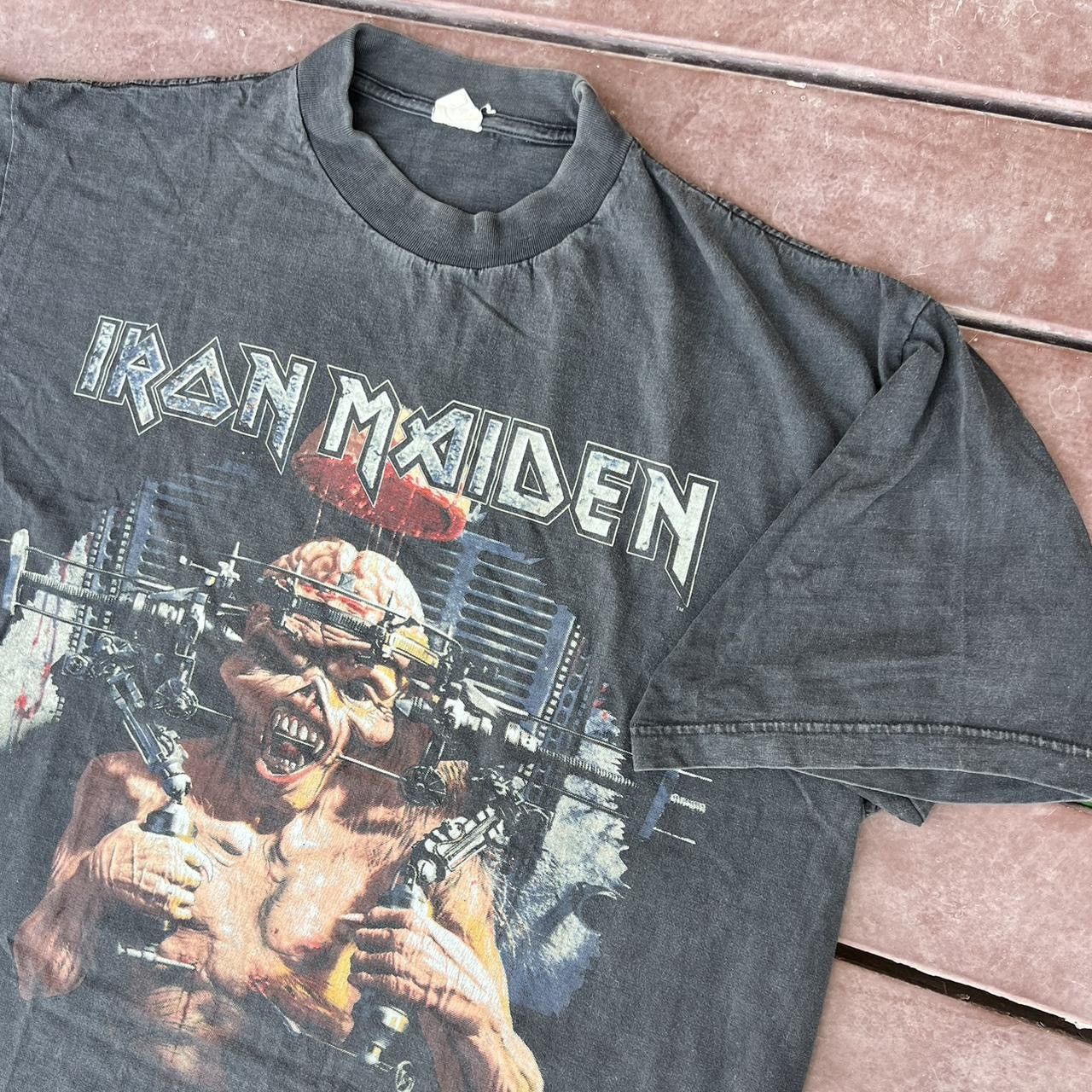 Iron Maiden Vintage 1995 Iron Maiden Size US XL / EU 56 / 4 - 4 Thumbnail