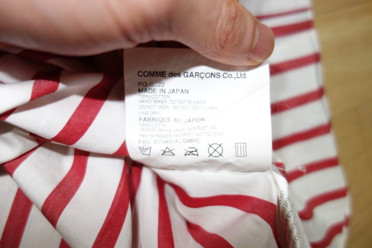 Comme des Garcons Homme Plus 06 S/S CommedesGarçonsHommePlusxRollingStones striped shirt. Size US S / EU 44-46 / 1 - 10 Thumbnail