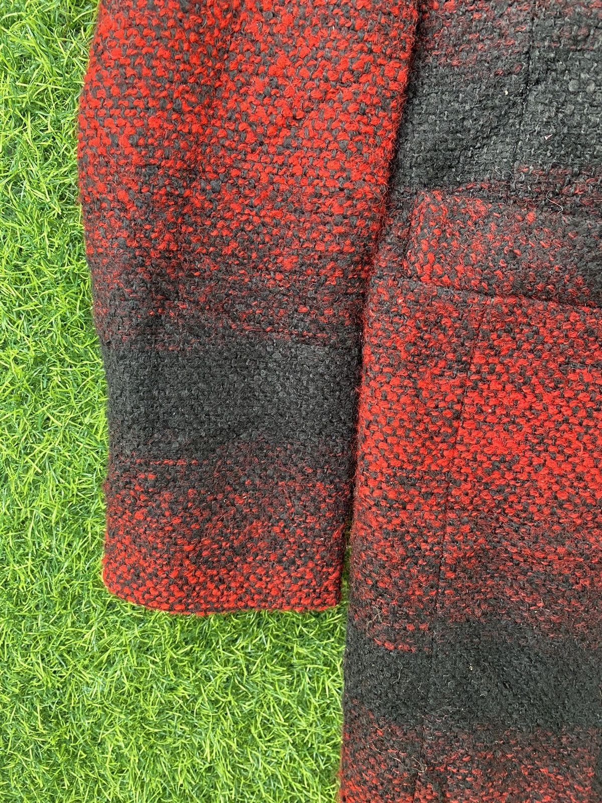 If Six Was Nine Lorena red and black horizontal gradient coat Size M / US 6-8 / IT 42-44 - 2 Thumbnail