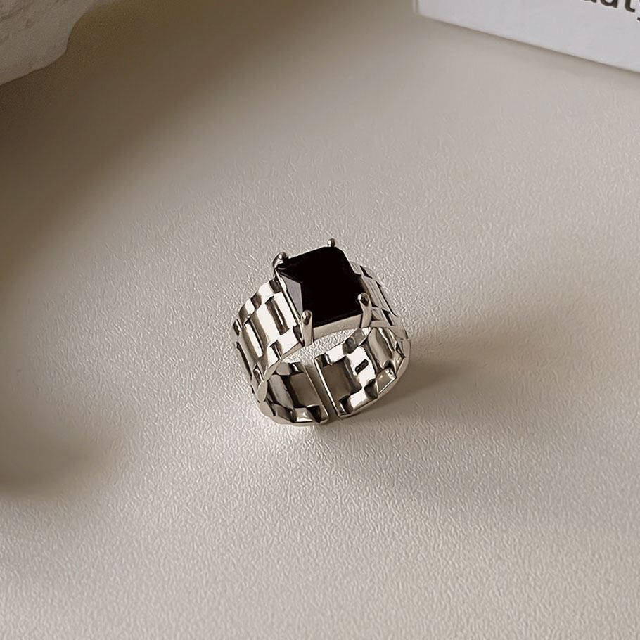 Jewelry Future Jewelry Rings Open Size Chrome Ring (Size 7-13) Size ONE SIZE - 4 Thumbnail