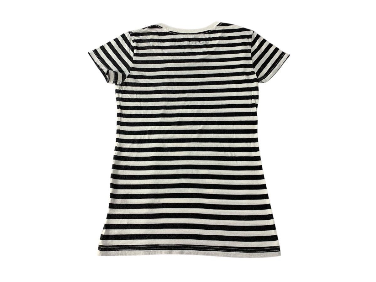 Mickey Mouse Joy Rich Los Angeles Minnie Mouse Striped Tee Tshirt Size S / US 4 / IT 40 - 2 Thumbnail