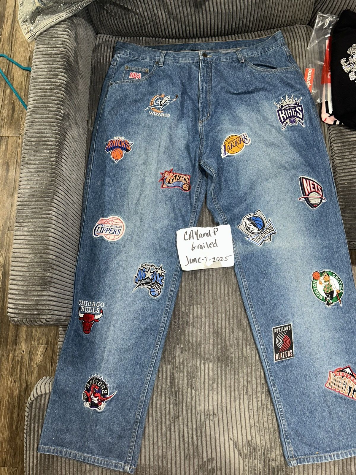 Unk Denim Nba Jeans | Grailed