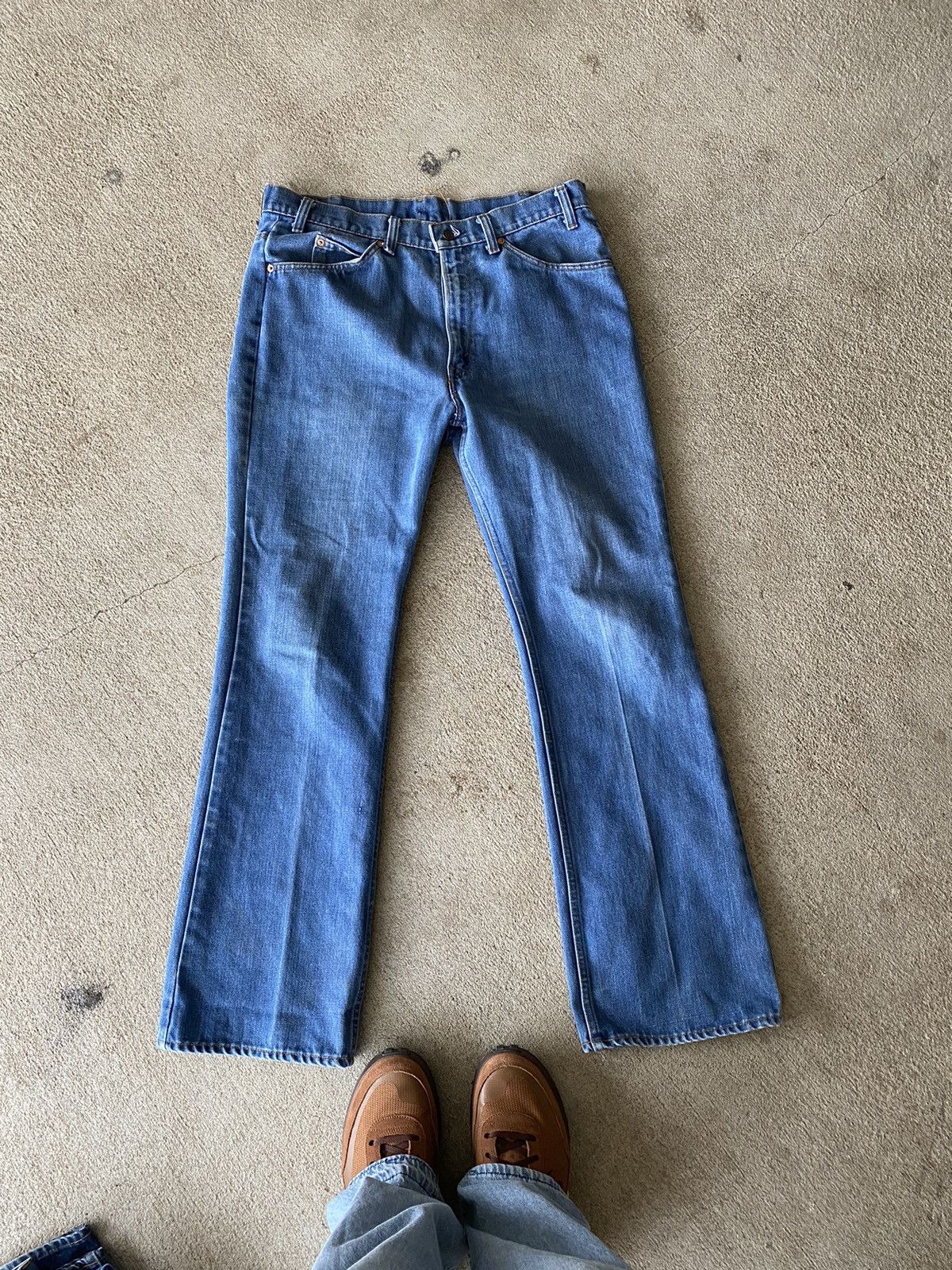 image of Levis x Levis Vintage Clothing Vintage 517 Orange Tab Levi’S in Blue, Men's (Size 36)