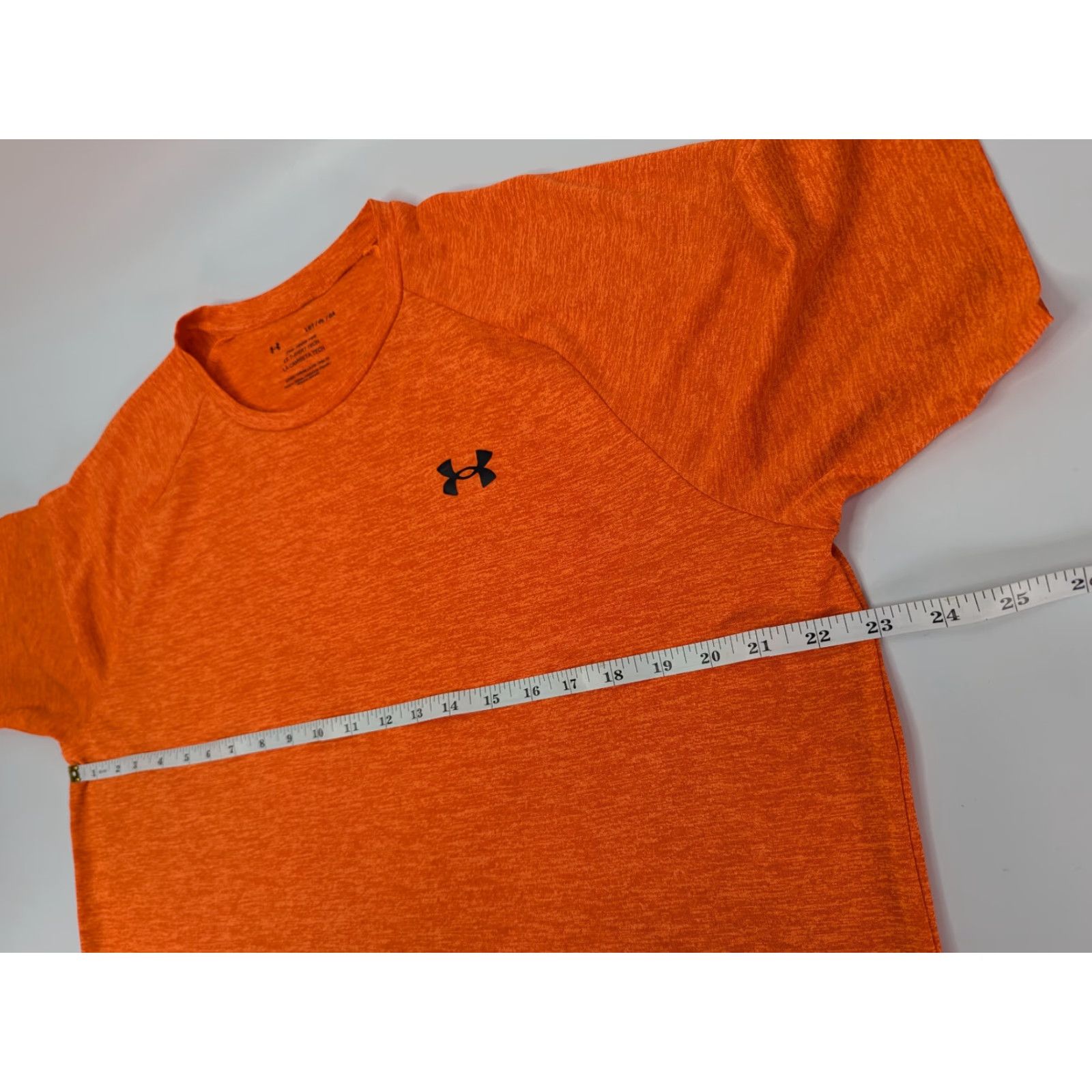 Under Armour VINTAGE Under Armour Shirt Men's LT Orange Tech 2.0 Athletic T-Shirt Tee Active 1326413 Size US L / EU 52-54 / 3 - 4 Thumbnail