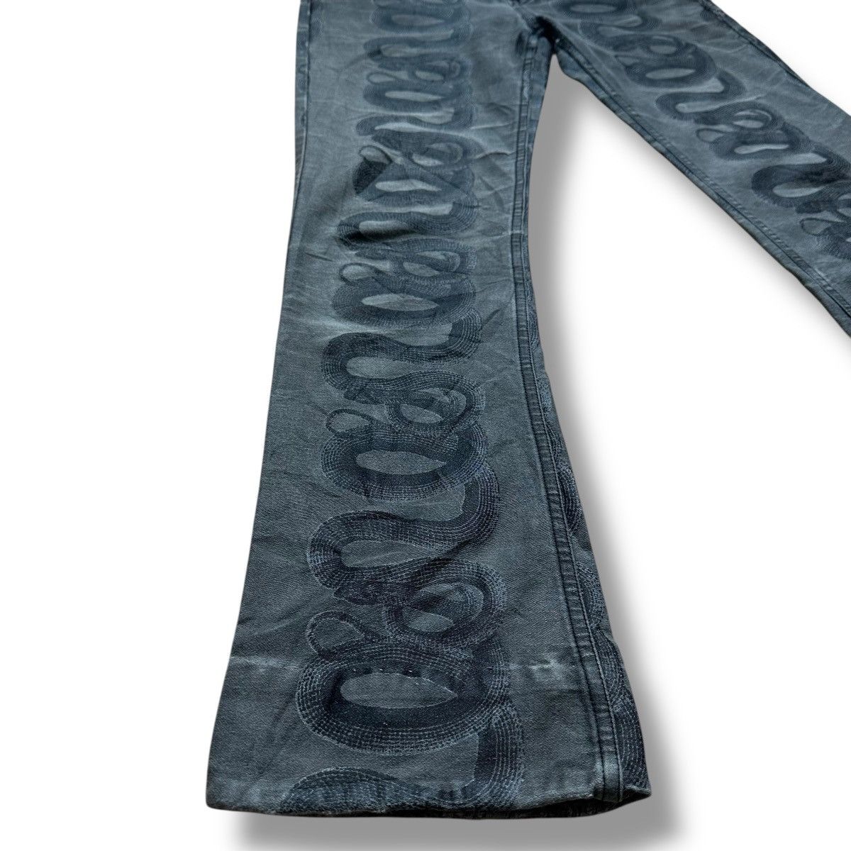 Hysteric Glamour Hysteric Glamour Snake Print Bootcut Pants Size US 26 / EU 42 - 7 Thumbnail