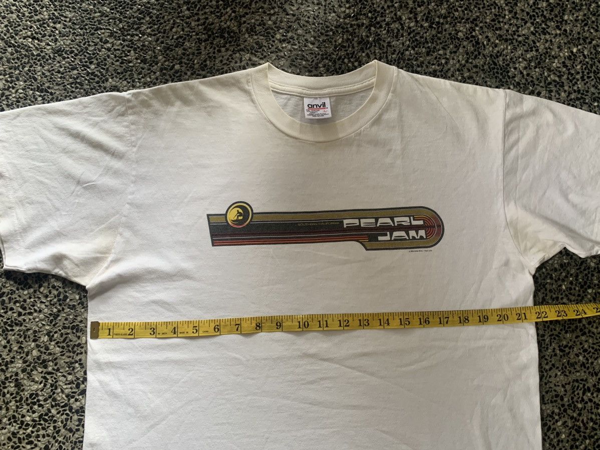 Band Tees × Vintage Vintage 90s Pearl Jam Los Angeles Tour Rock Band T shirt Size US L / EU 52-54 / 3 - 9 Thumbnail