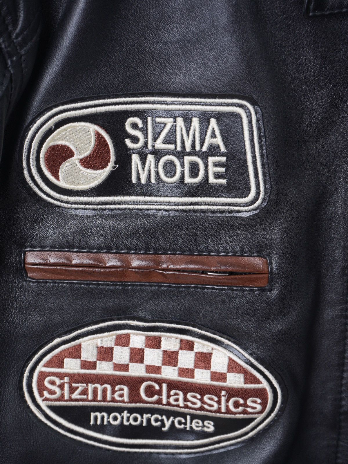 Other Racing Leather Jacket Sizma London L Size US L / EU 52-54 / 3 - 4 Thumbnail