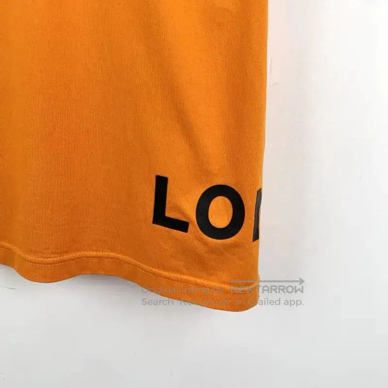Burberry Burberry Orange Cotton Women's T-Shirt. Size XS / US 0-2 / IT 36-38 - 4 Thumbnail