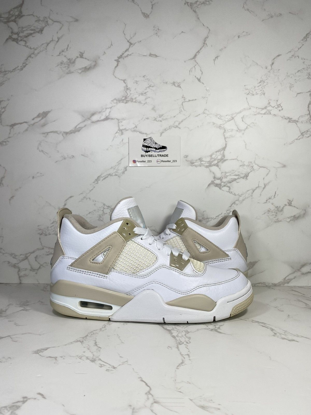 Jordan Brand Air Jordan 4 Retro GS Linen 2017 Grailed