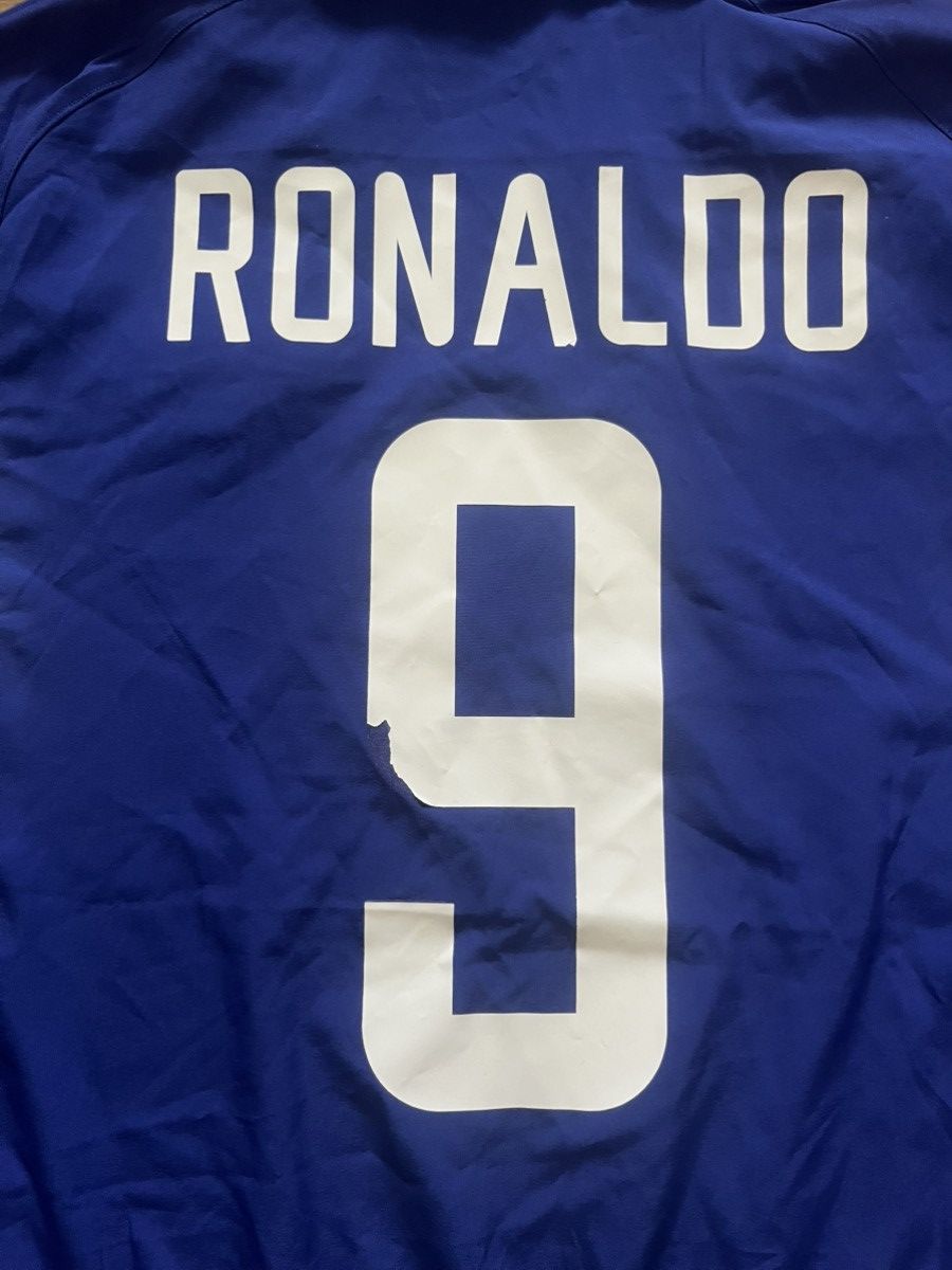 Nike Jersey Nike Brazylia Ronaldo Nazario 2002 Away Size US L / EU 52-54 / 3 - 4 Thumbnail