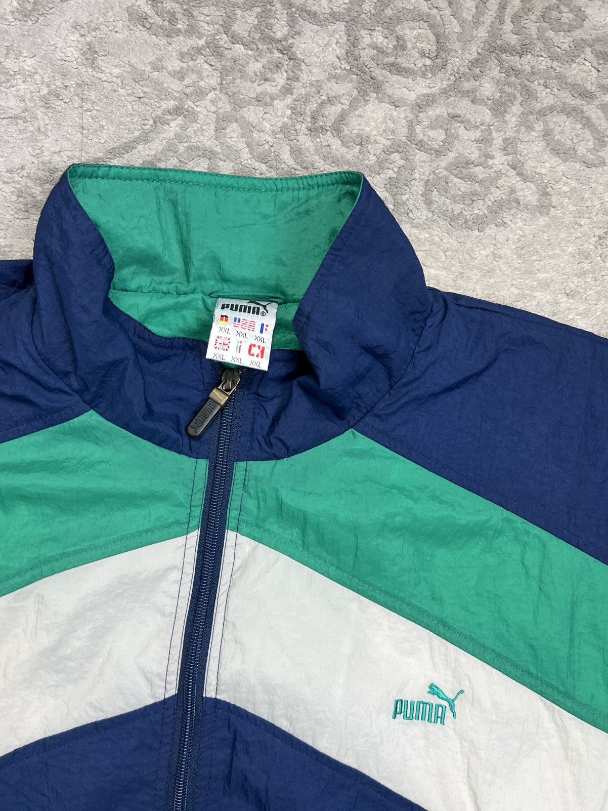 Puma Puma Vintage 90's Nylon Jacket + Pants Set Size US XXL / EU 58 / 5 - 4 Thumbnail