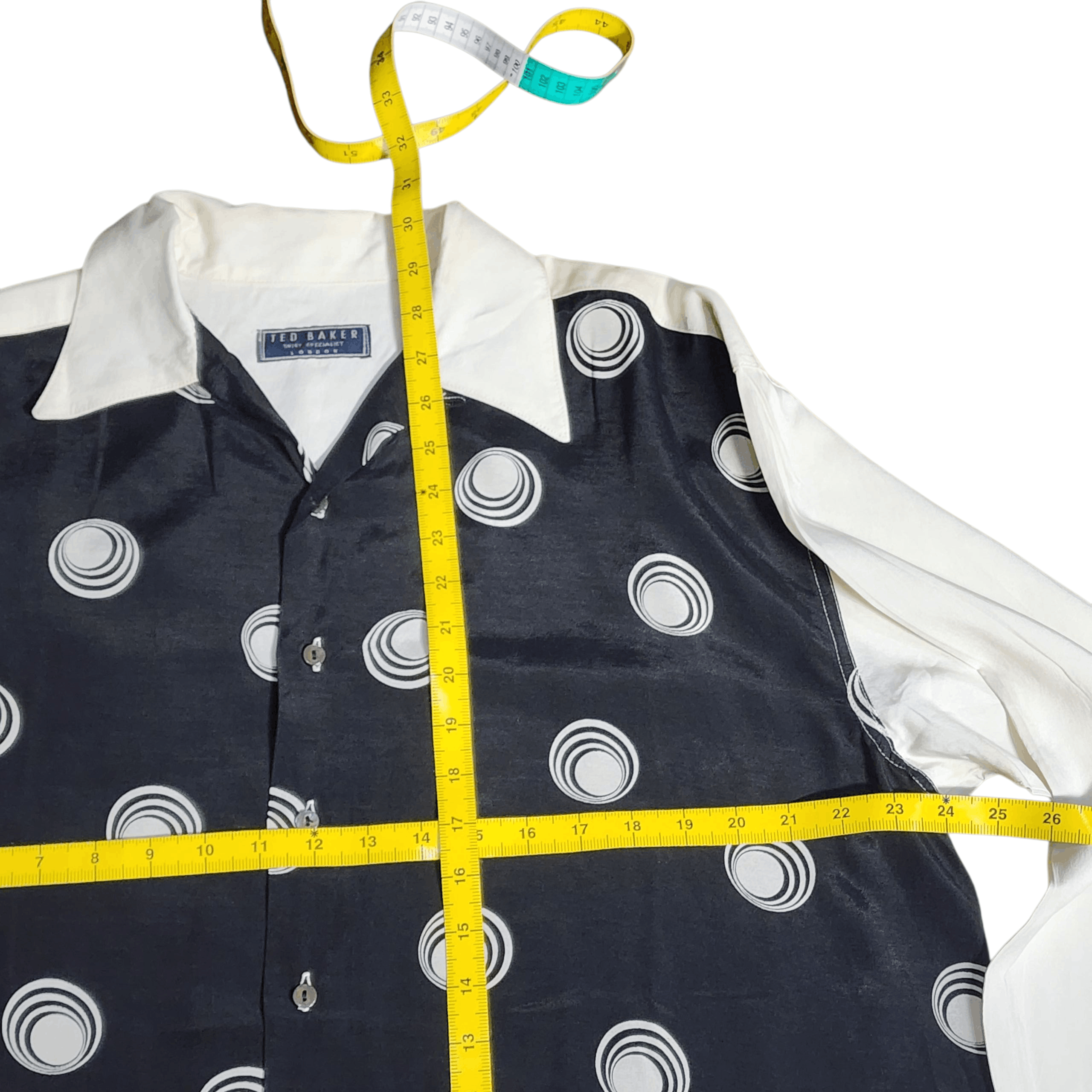 Ted Baker Rare Vintage 90s Ted Baker shirts Made in England Size US L / EU 52-54 / 3 - 11 Thumbnail