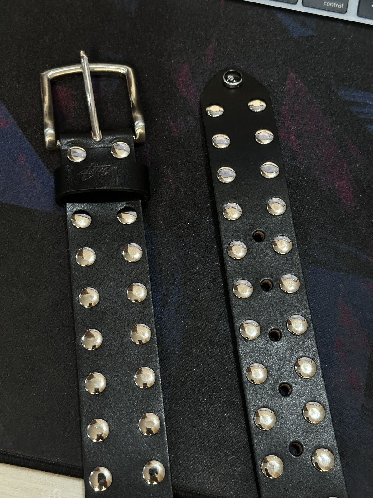 Stussy Stussy 8 Ball Studded belts Size ONE SIZE - 7 Thumbnail