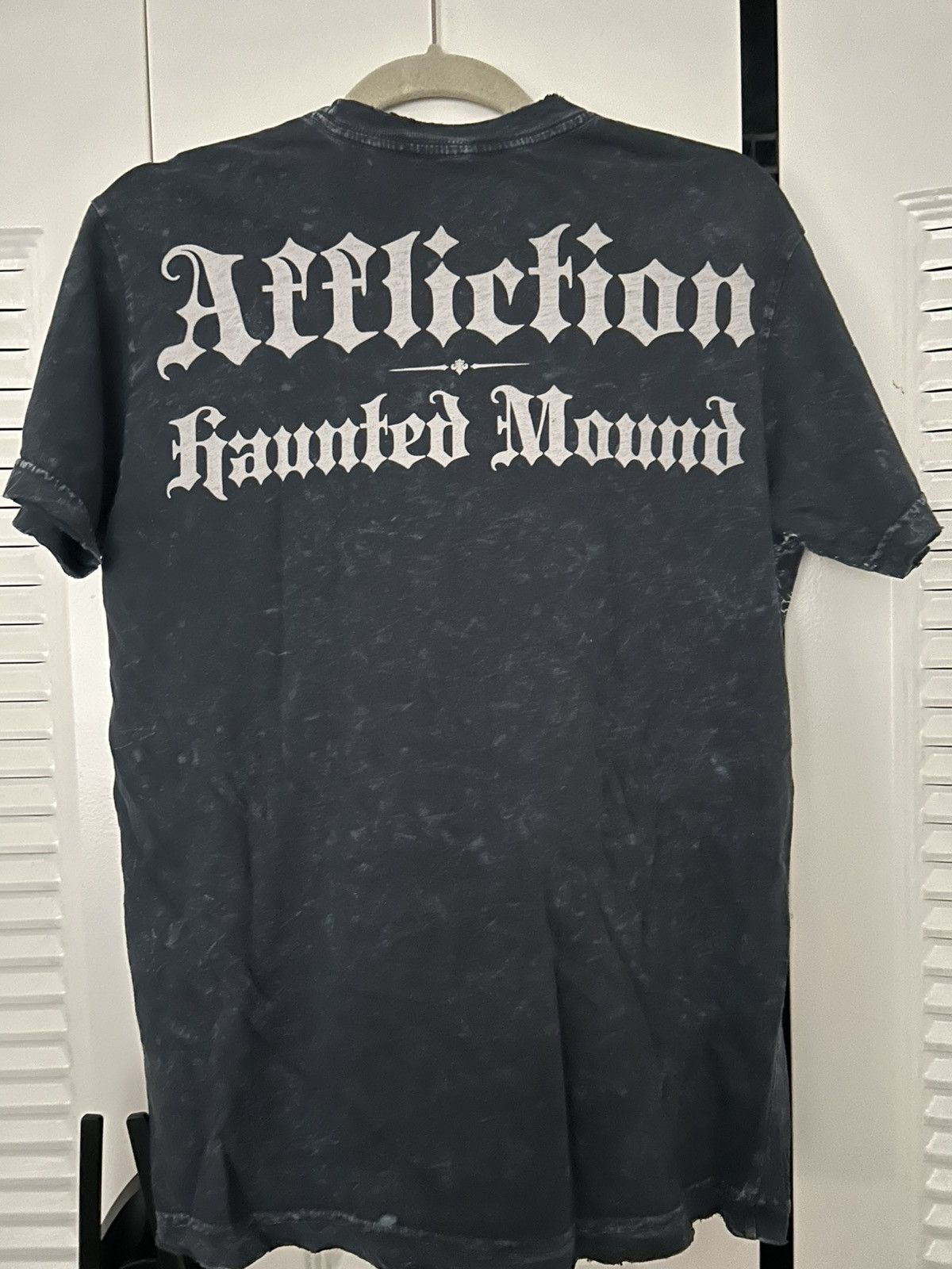 Affliction × Haunted Mound HAUNTED MOUND AFFLICTION CHAINSAW TEE Size US M / EU 48-50 / 2 - 3 Thumbnail