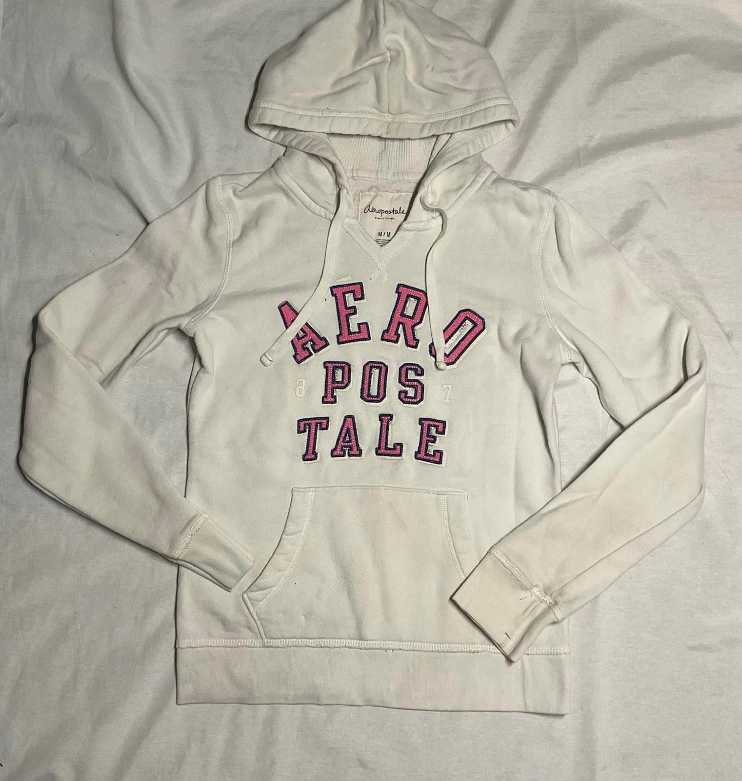 Aeropostale White Aeropostle hoodie Size M / US 6-8 / IT 42-44 - 1 Thumbnail