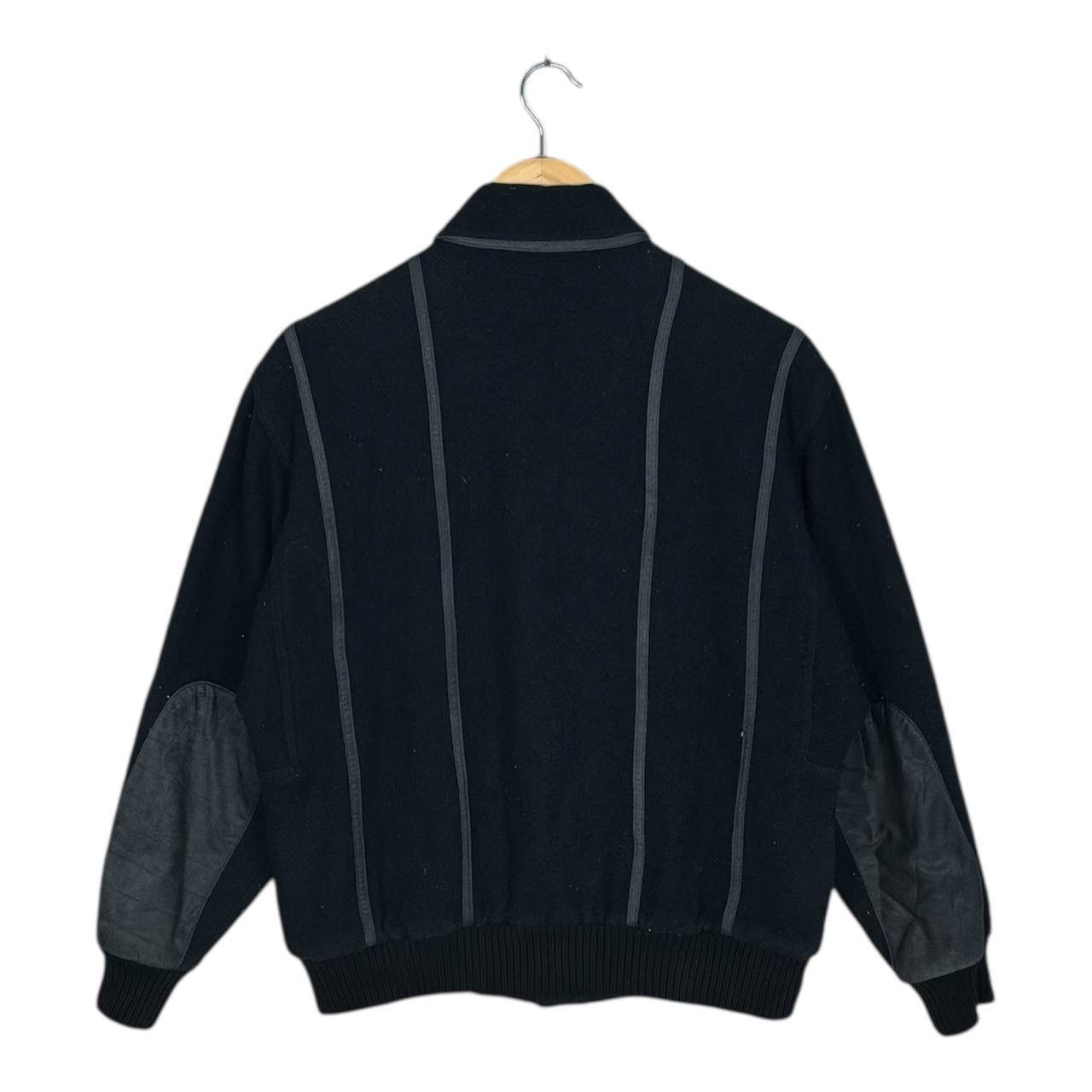 WEST RIDE Vintage West Rider Black Wool Blend Jacket Size US M / EU 48-50 / 2 - 2 Thumbnail