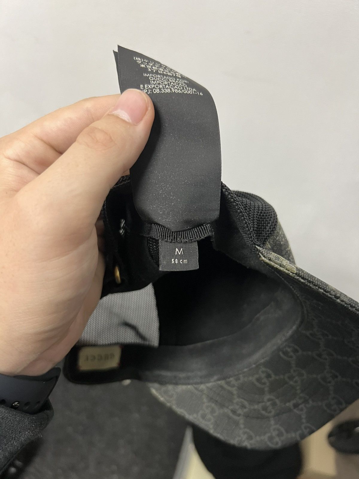 Gucci GUCCI MONOGRAM GG SNAKE CAP Size ONE SIZE - 7 Thumbnail