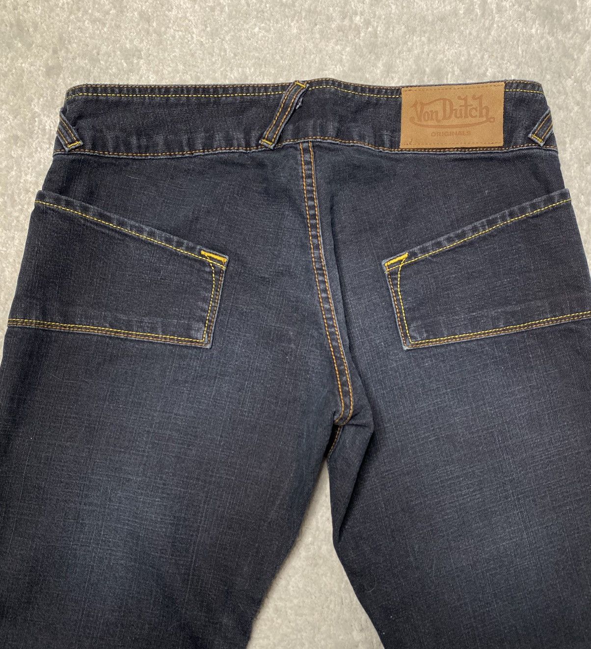 Von Dutch Vintage Y2k Von Dutch Low Rise Denim Blue Jeans Skinny y2k Size 25" / US 0 / IT 36 - 8 Thumbnail