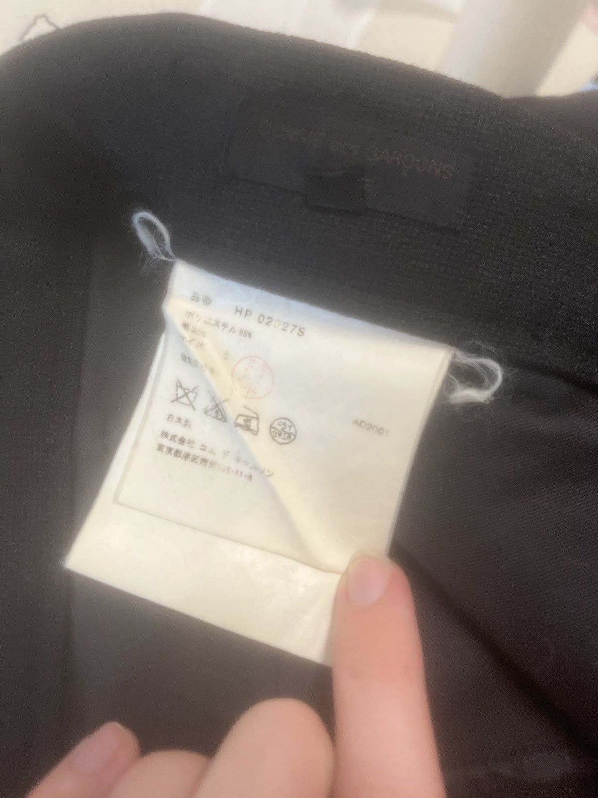 Comme des Garcons Homme Comme des Garçons Homme Dress Pant Size US 30 / EU 46 - 13 Thumbnail