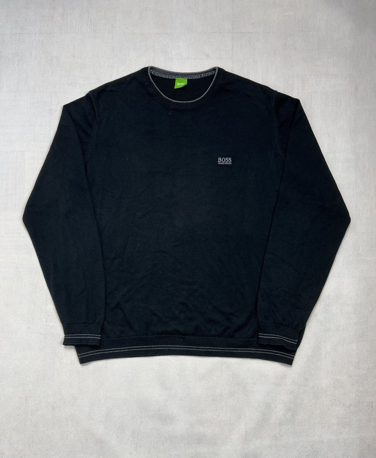 Hugo Boss Sweater Hugo Boss small logo black Size US XXL / EU 58 / 5 - 1 Thumbnail