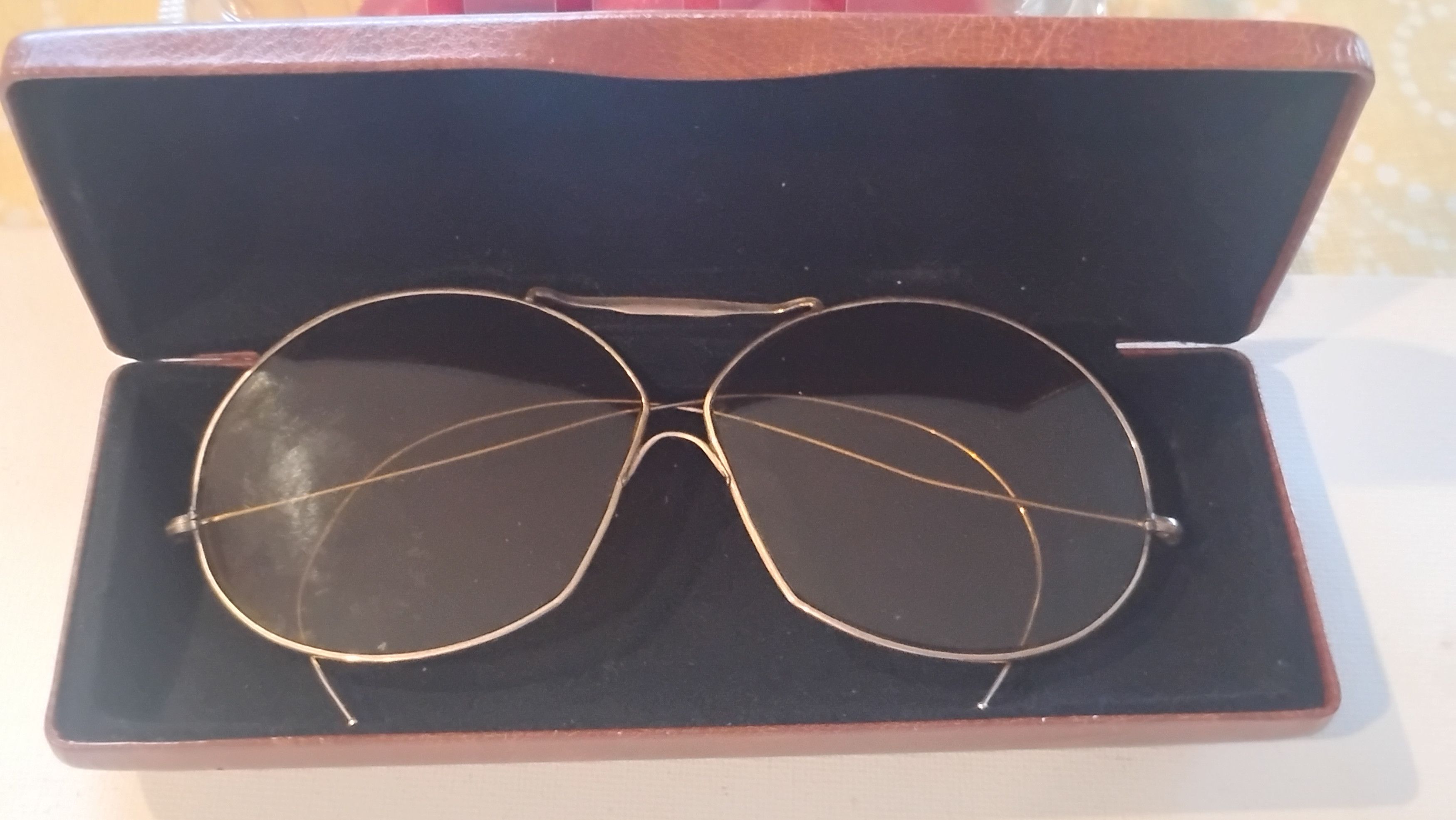 Other Vintage Gold Aviator Sunglasses Size ONE SIZE - 4 Thumbnail