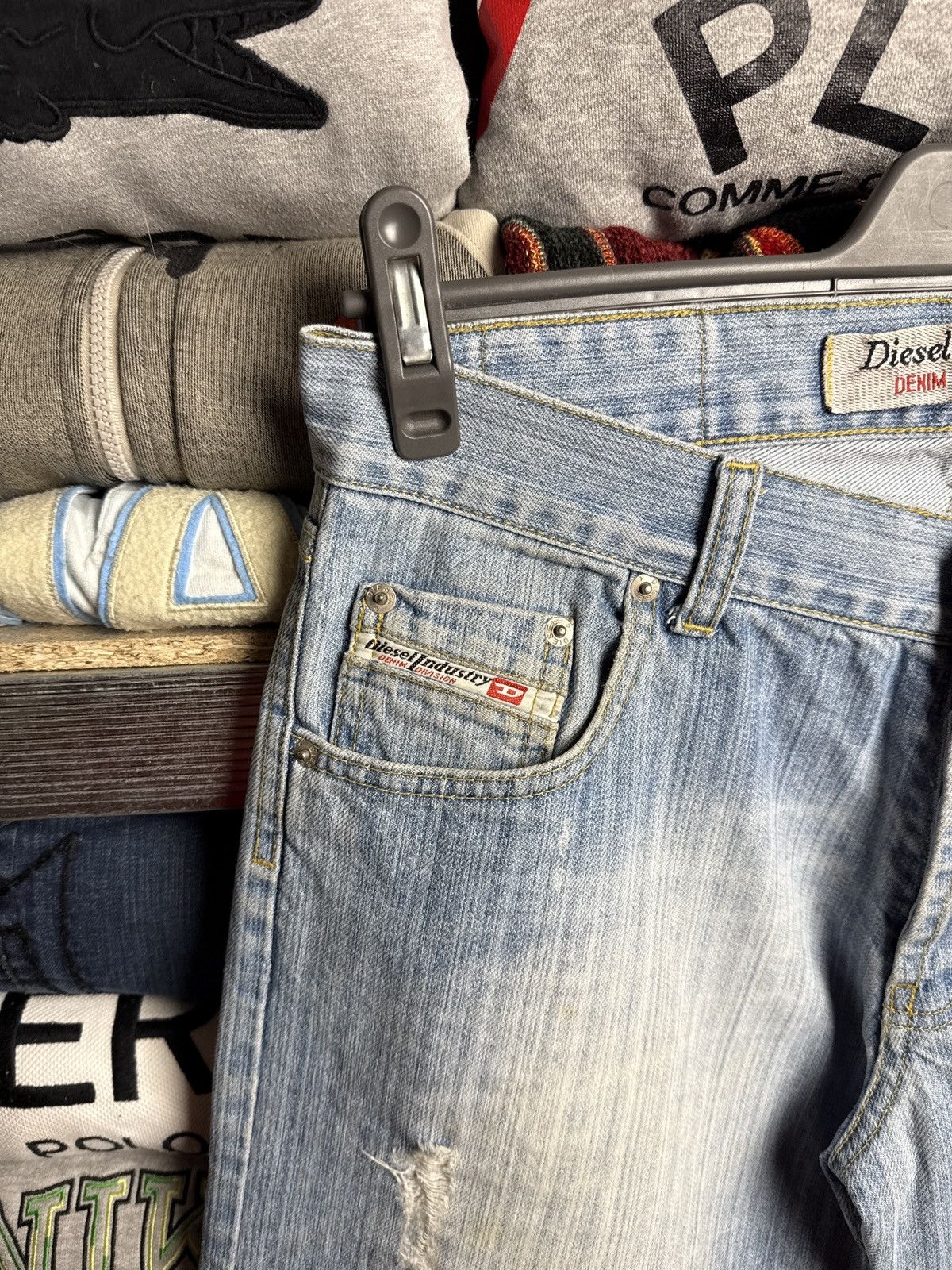 Diesel Crazy Vintage Diesel Faded Washed Jeans Size US 32 / EU 48 - 7 Thumbnail