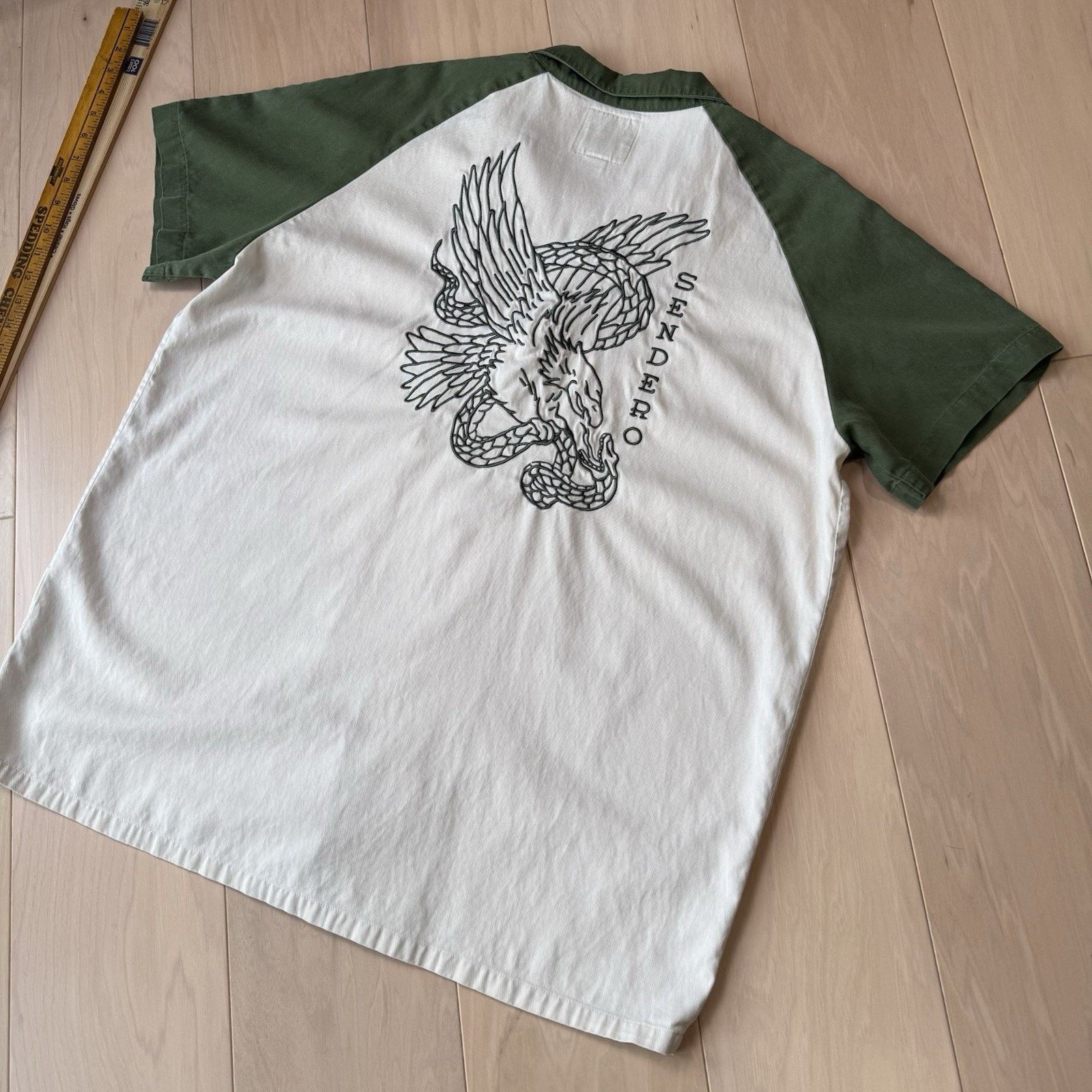 Other Sendero Provisions Saloon Raglan Shirt XL Multicolor Western Size US XL / EU 56 / 4 - 8 Thumbnail