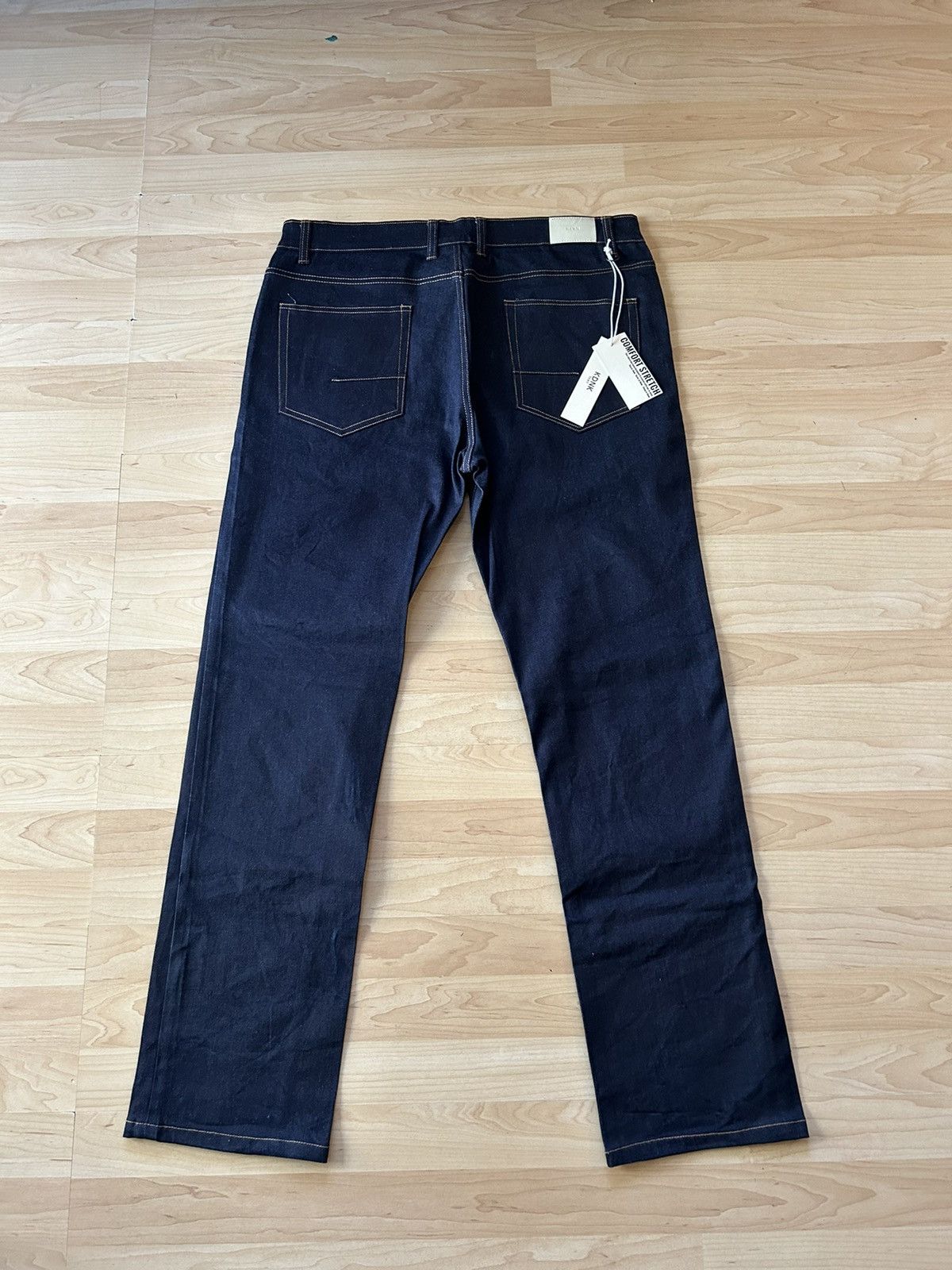 Other KDNK Blue Raw Denim Jeans Size US 38 / EU 54 - 3 Thumbnail