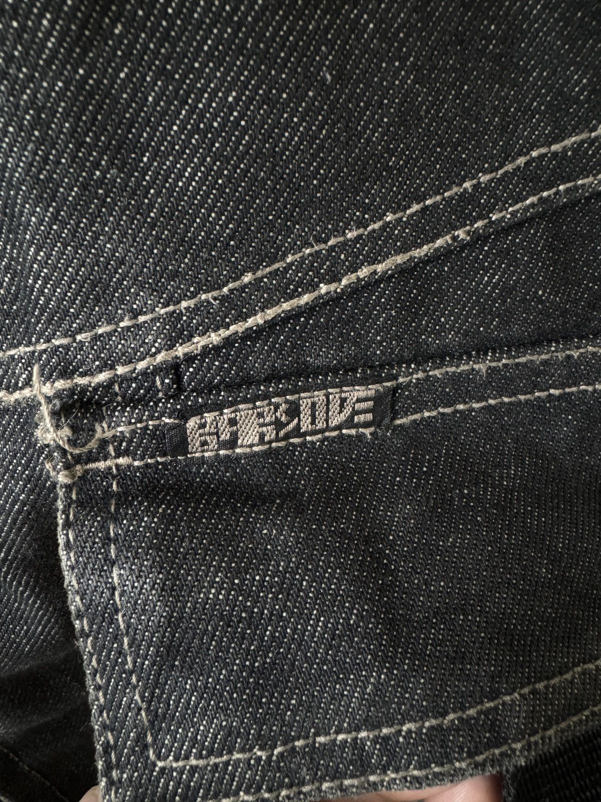 If Six Was Nine Vintage Barcode Jeans Denim Jacket Sherpa Size US XXL / EU 58 / 5 - 2 Thumbnail