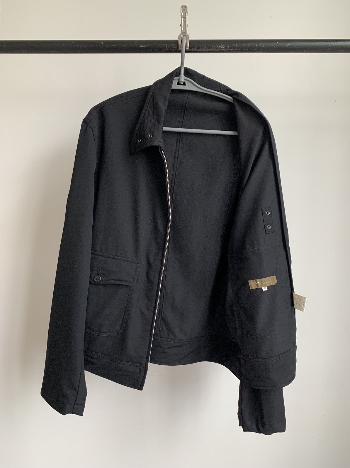 Yohji Yamamoto Y's For Men Laine Wool Jacket Size US M / EU 48-50 / 2 - 2 Thumbnail