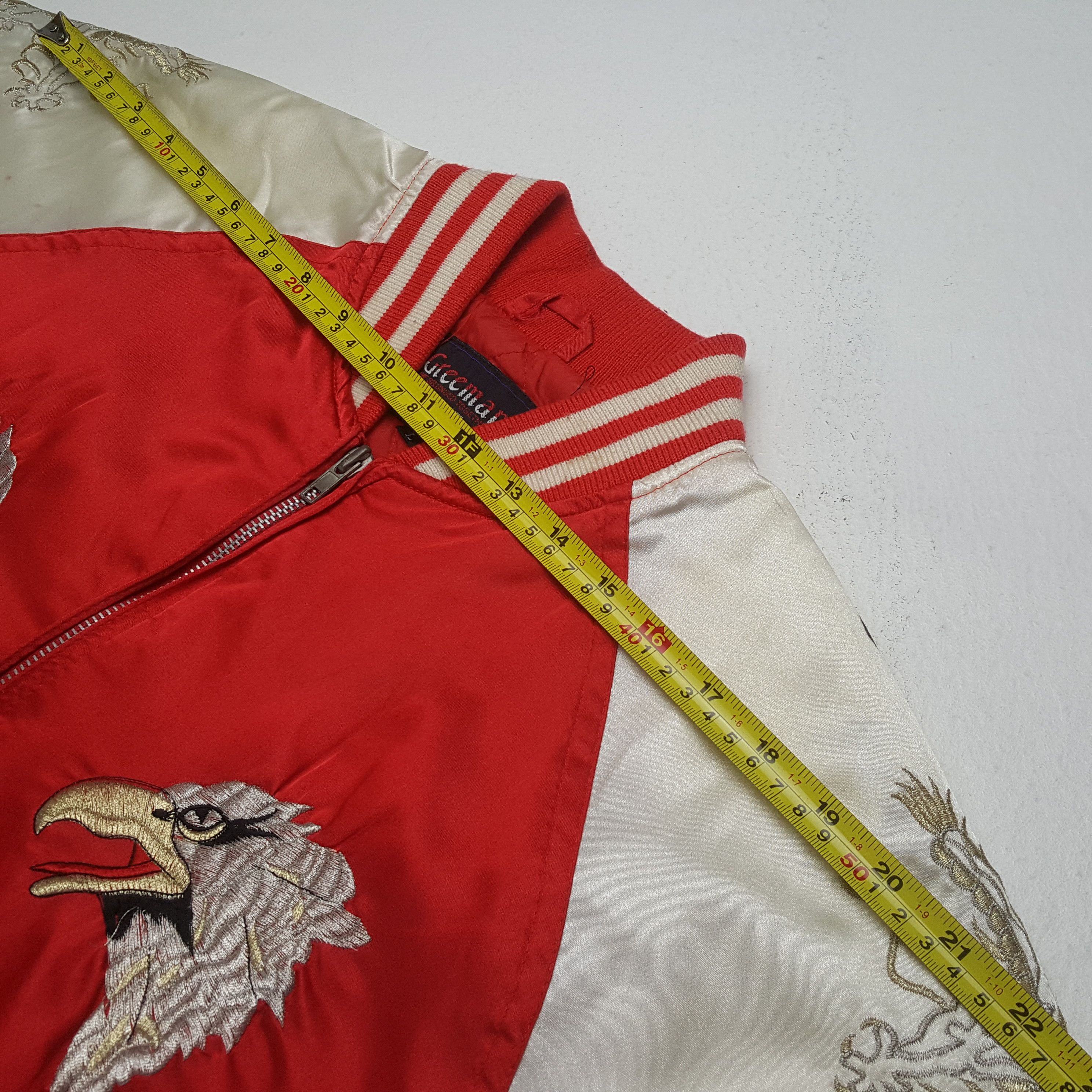 Vintage Vintage Yokosuka Sukajan Japanese Style Jacket C326N13 Size US L / EU 52-54 / 3 - 6 Thumbnail
