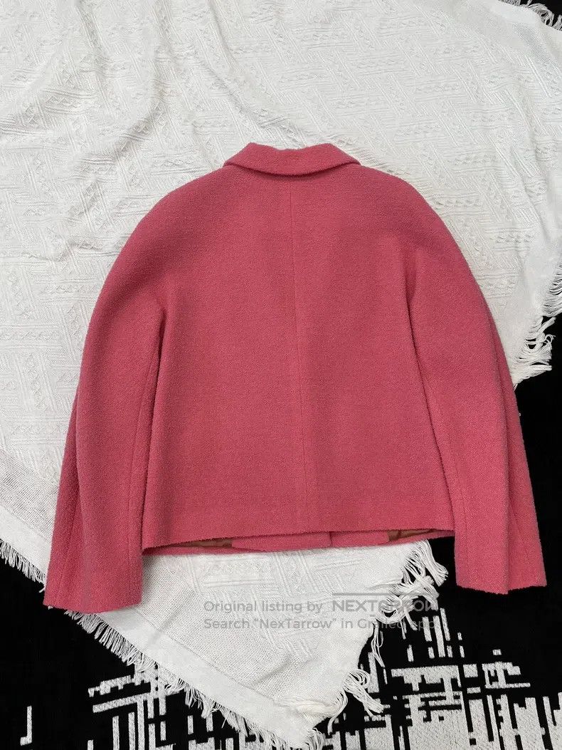 Gucci Gucci Pink woollen coat Size XS / US 0-2 / IT 36-38 - 3 Thumbnail