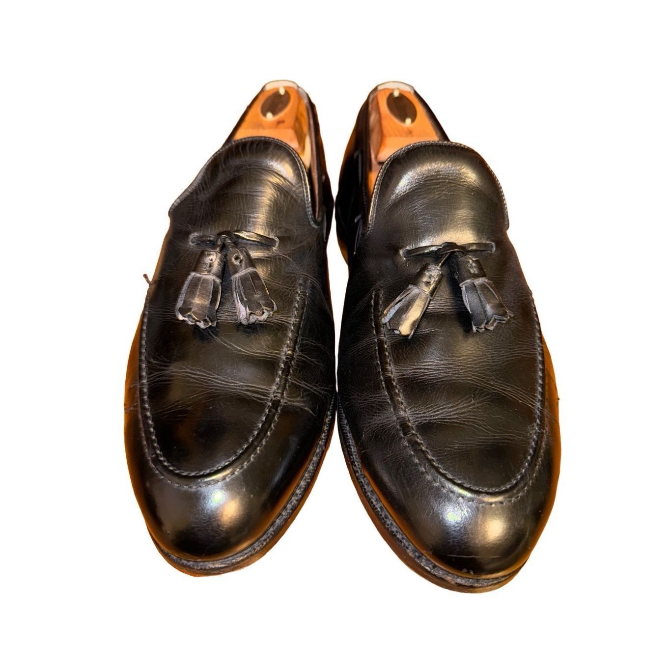 Allen Edmonds Black Allen Edmonds Saratoga Made in USA Tassel Loafers Size Size US 9.5 / EU 42-43 - 2 Thumbnail