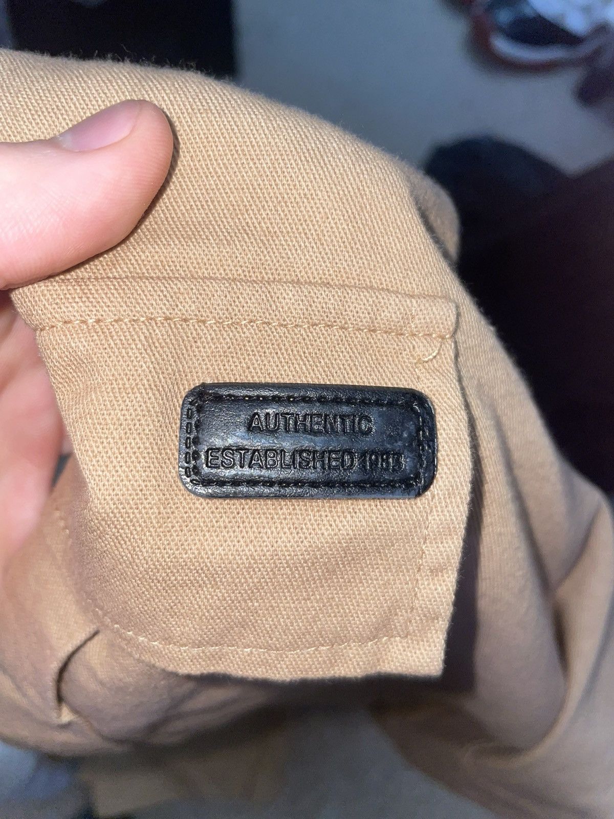 Japanese Brand Tan Cargo Pants Size US 30 / EU 46 - 4 Thumbnail