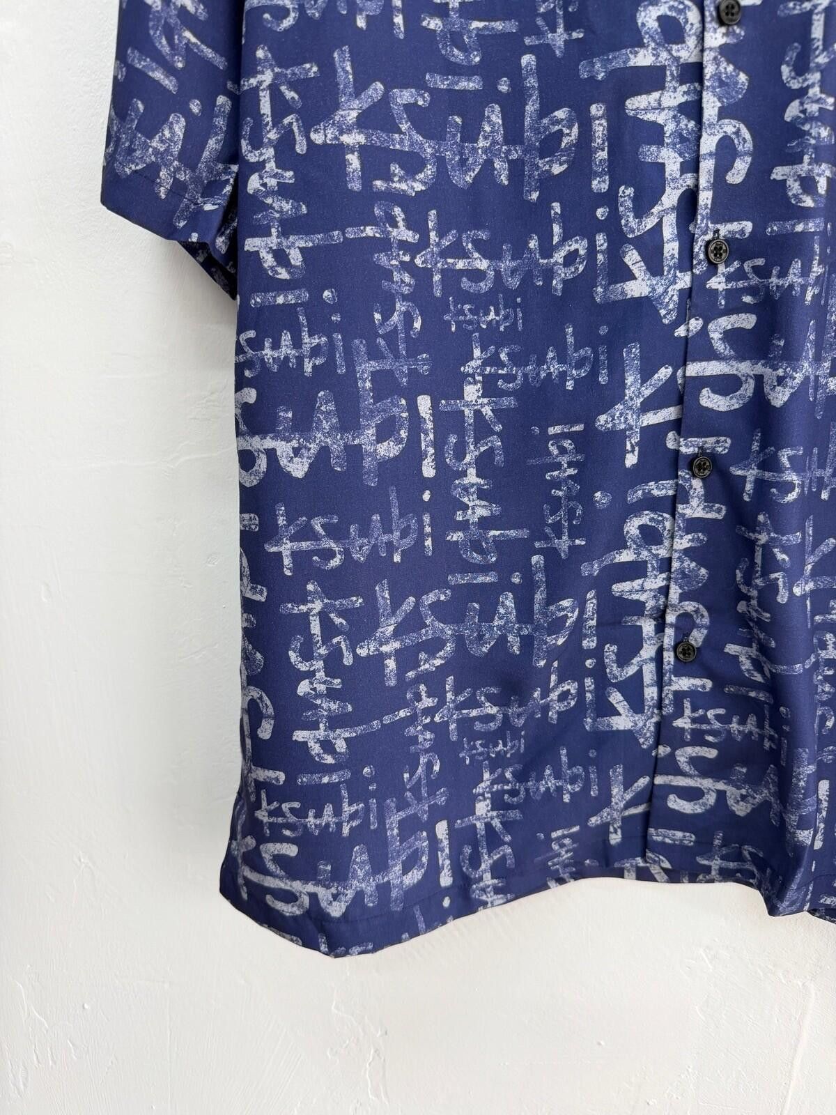 Ksubi new ksubi medium m short sleeve resort shirt heritage blue Size US M / EU 48-50 / 2 - 3 Thumbnail