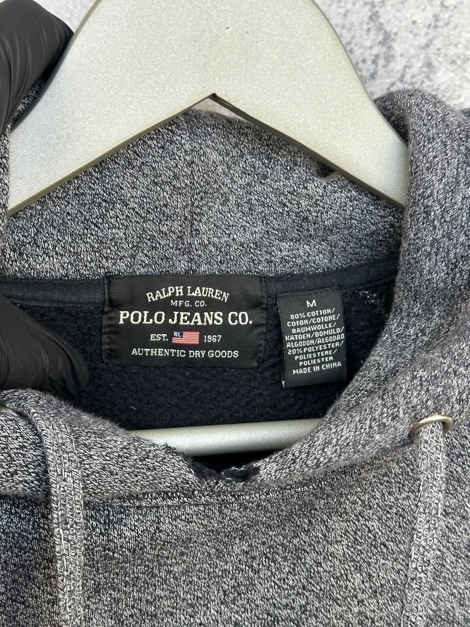 Polo Ralph Lauren Polo Jeans Ralph Lauren Black Label Y2K Fleece Hoodie Size US M / EU 48-50 / 2 - 11 Thumbnail