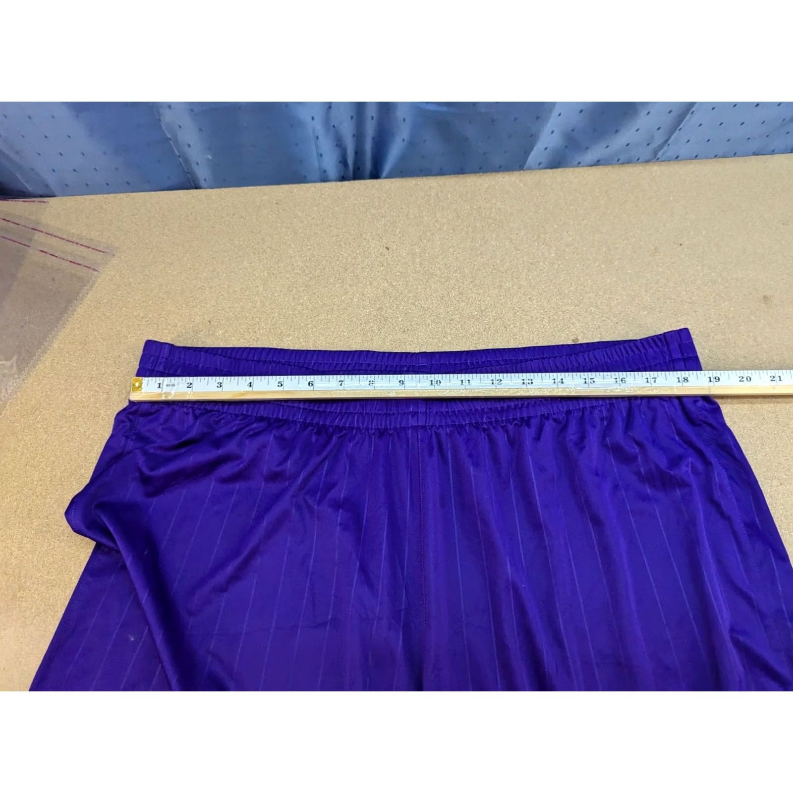 Adidas Adidas LA Lakers 2012 Mens Shorts XL Basketball Purple Yellow Adult Size US 38 / EU 54 - 7 Thumbnail