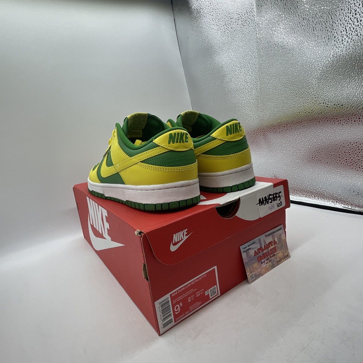 Nike Dunk low reverse Brazil Size US 9.5 / EU 42-43 - 4 Thumbnail